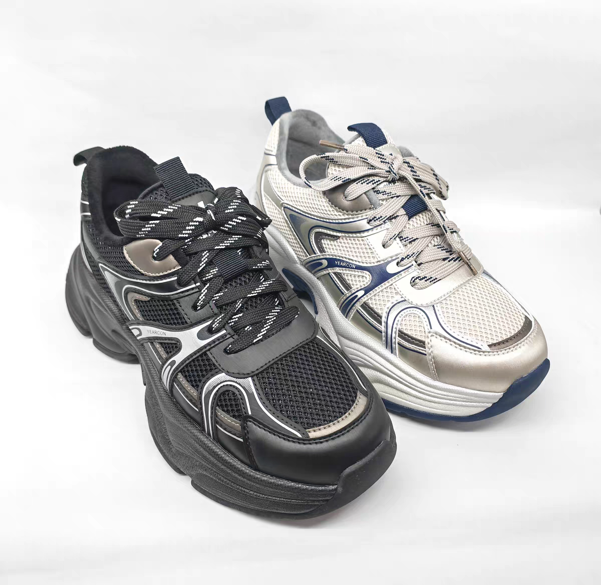 意尔康2025冬季新款女棉鞋系带休闲鞋平底舒适保暖鞋5782AD14222M