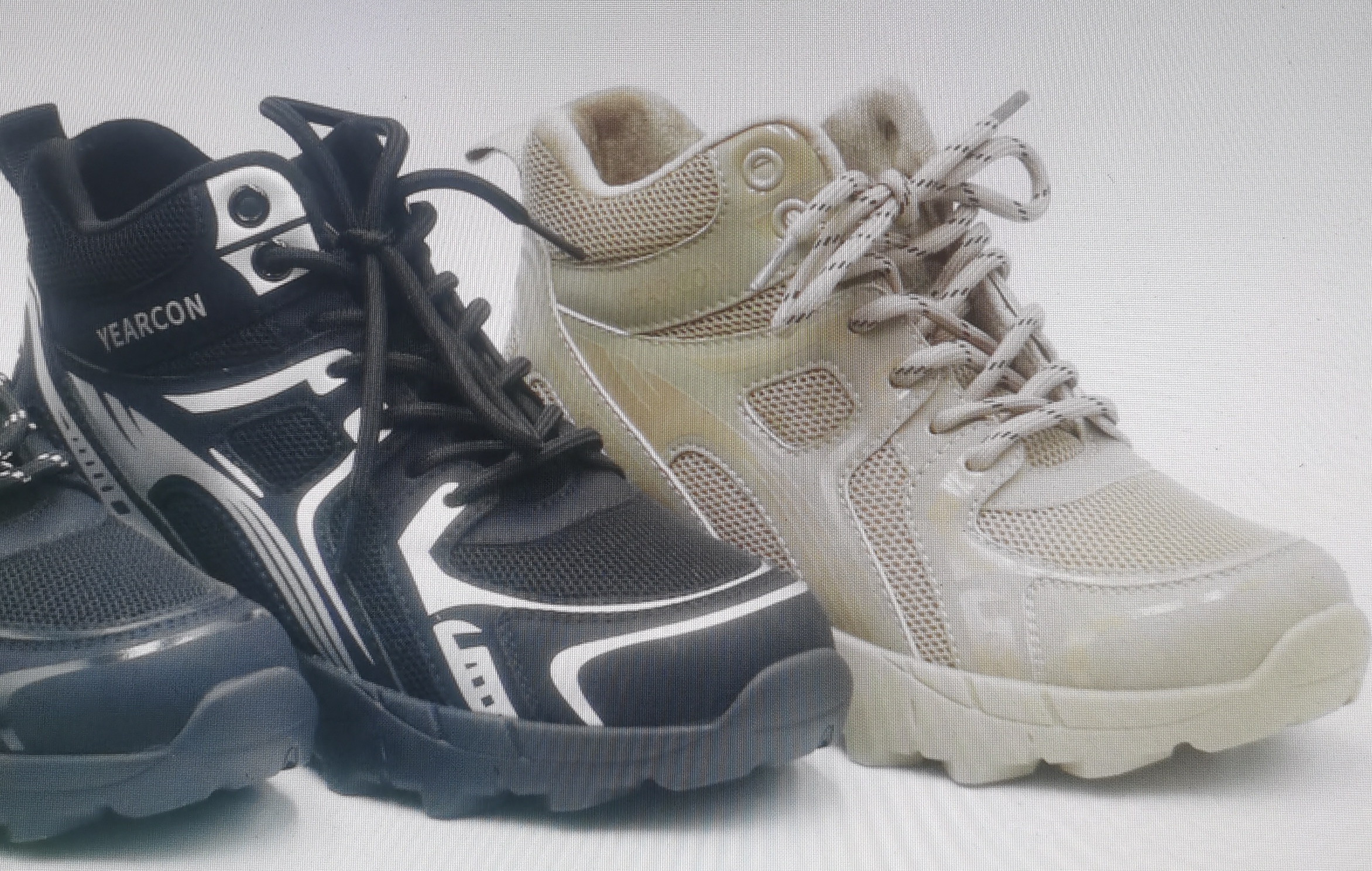 意尔康女鞋冬季新款加绒高帮鞋户外老爹鞋运动休闲鞋S791AM07260M