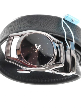 意尔康皮带2025新款时尚百搭自动扣腰带男士休闲裤带55A42414