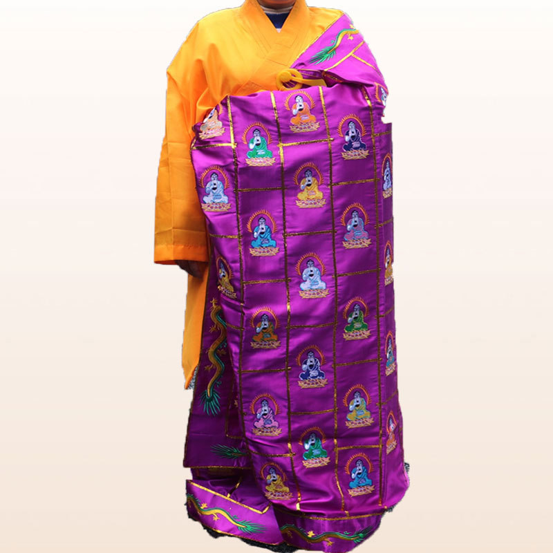 袈裟男千佛衣千花衣僧服和尚居士服海清刺繡祖衣搭衣七衣懺衣法衣