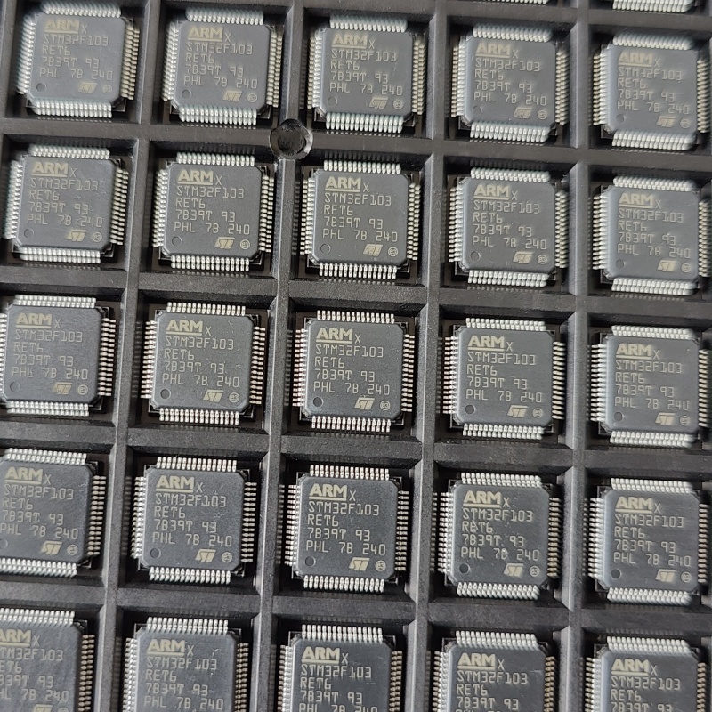 全新原装IC芯片STM32F103RET6/LQFP-64(10x10)单片机 原装正品