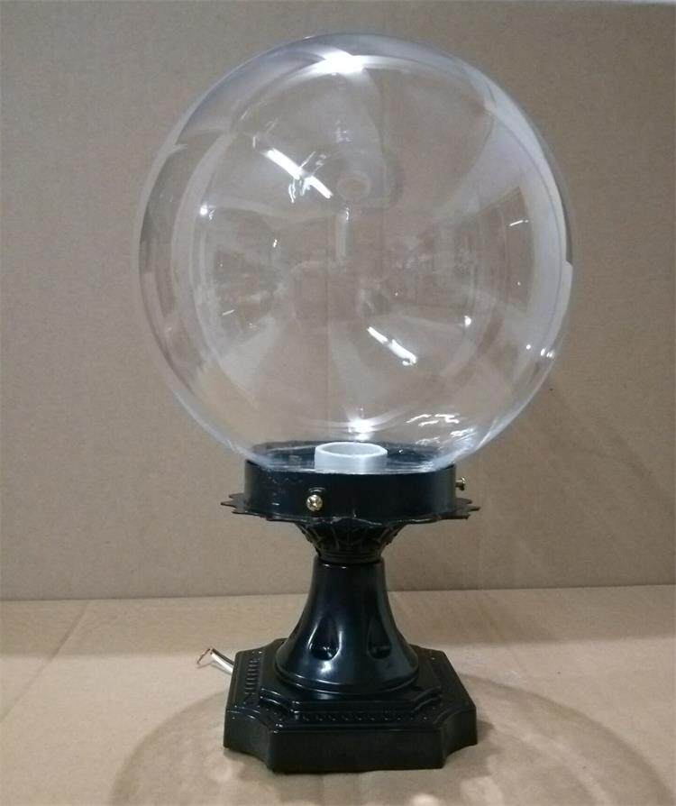户外防水透明圆球形灯罩亚克力不碎球围墙灯门柱灯景观塑料路灯罩