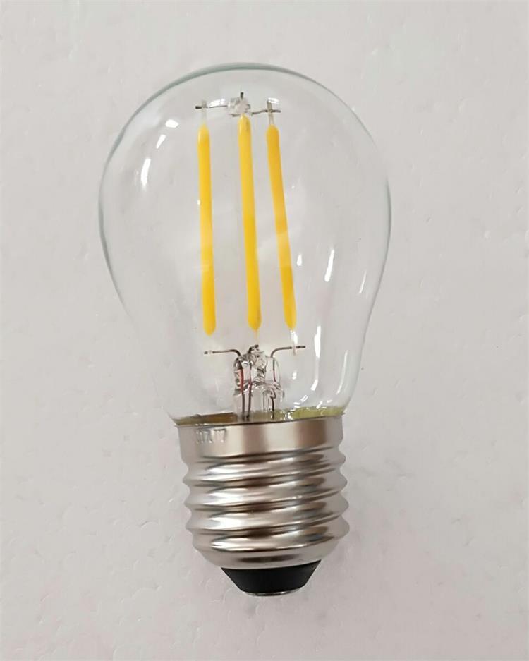 可调光仿钨丝220v透明LED灯泡