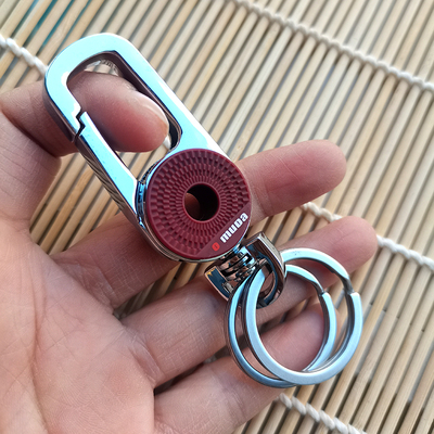 欧美达精品钥匙扣不锈钢钥匙链