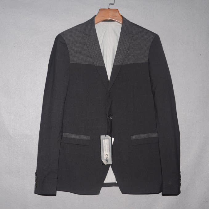 C男装春秋西服便西外套小西装