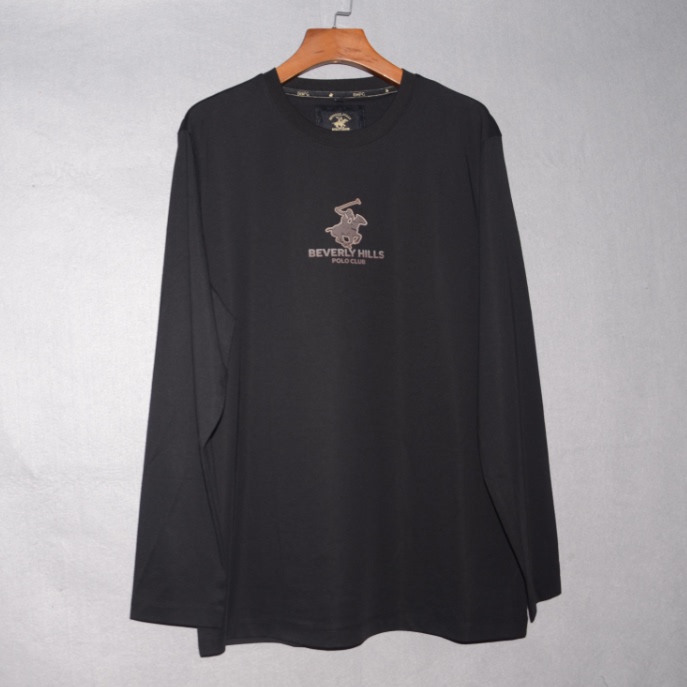 BHL男装春秋圆领薄长袖T恤