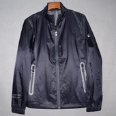 春夏薄立领衬衫 夹克 时尚 C男装 LOGO镂空茄克衫 潮牌轻便外套1023