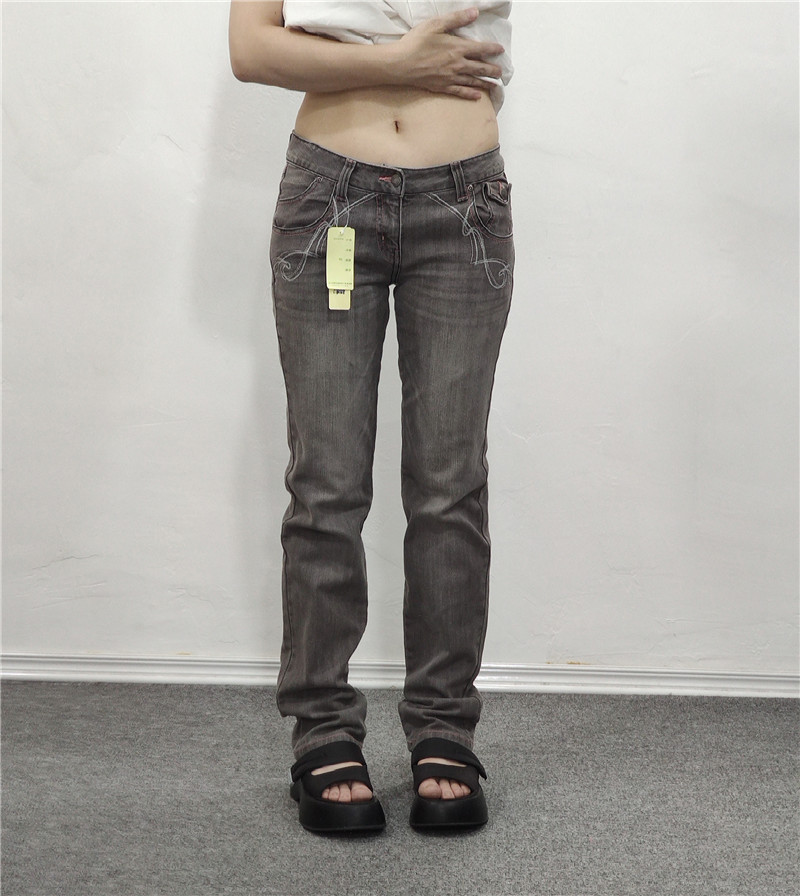 休闲长裤适中棉弹秋款巴黎扣