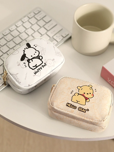 Кошелек, маленькая сумка через плечо, легкий и тонкий маленький бумажник, в корейском стиле