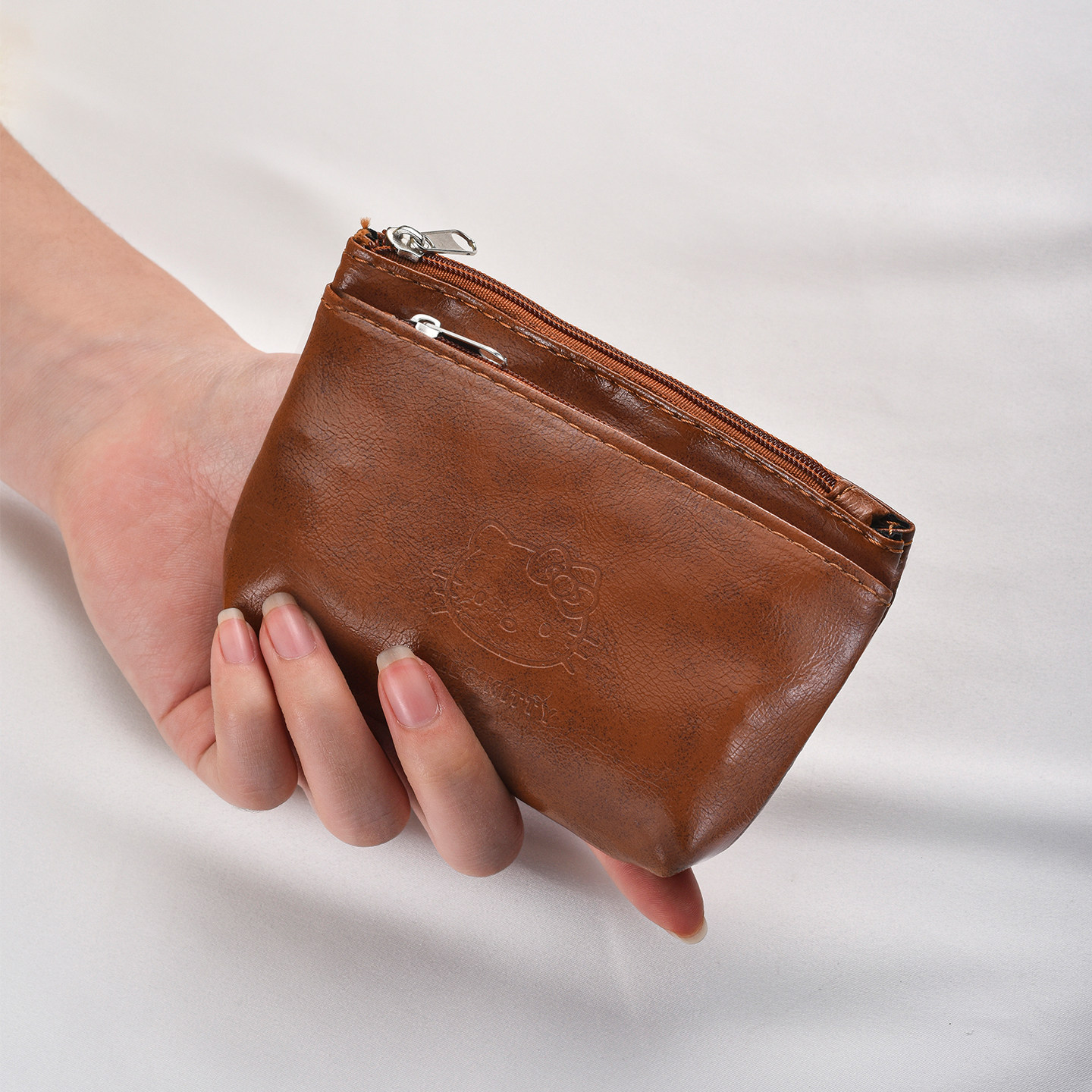 新款复古KT猫零钱包女式便携耳机小巧可爱钥匙证件随身拉链小卡包,箱包皮具/热销女包/男包,钱包,淘宝优惠券,粉丝福利购,淘宝优惠卷