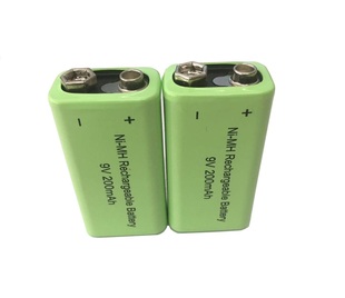9V200mAh可充电麦克风测量仪器仪表电池 厂价直销原厂出口足量