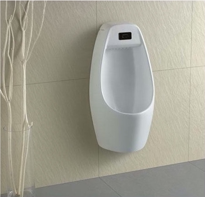 挂墙式智能自动感应小便斗酒店宾馆男士壁挂式家用陶瓷便器尿斗池