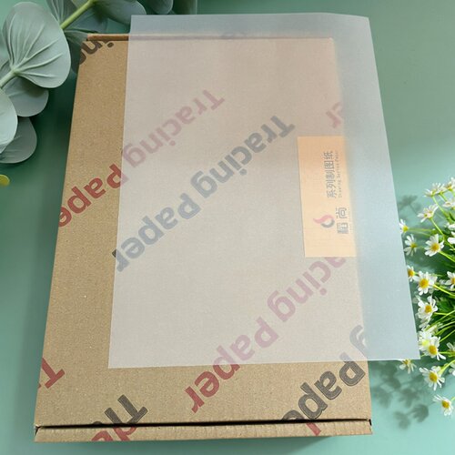 加厚113克73克A4透明描图硫酸纸