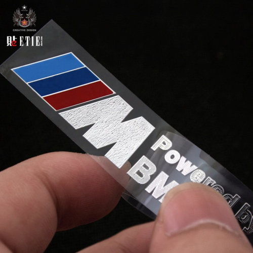适用于宝马新能源3系5系X1X3改装Mpower内饰金属贴汽车装饰车贴