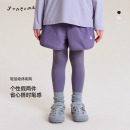 速干运动裤 允儿妈女童春季 儿童2026新款 亲子装 潮 户外假两件休闲裤