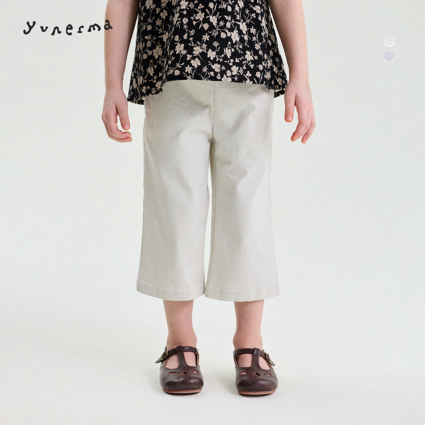 允儿妈女童夏季韩系百搭7分休闲裤 儿童2026新款洋气短裤宝宝裤子