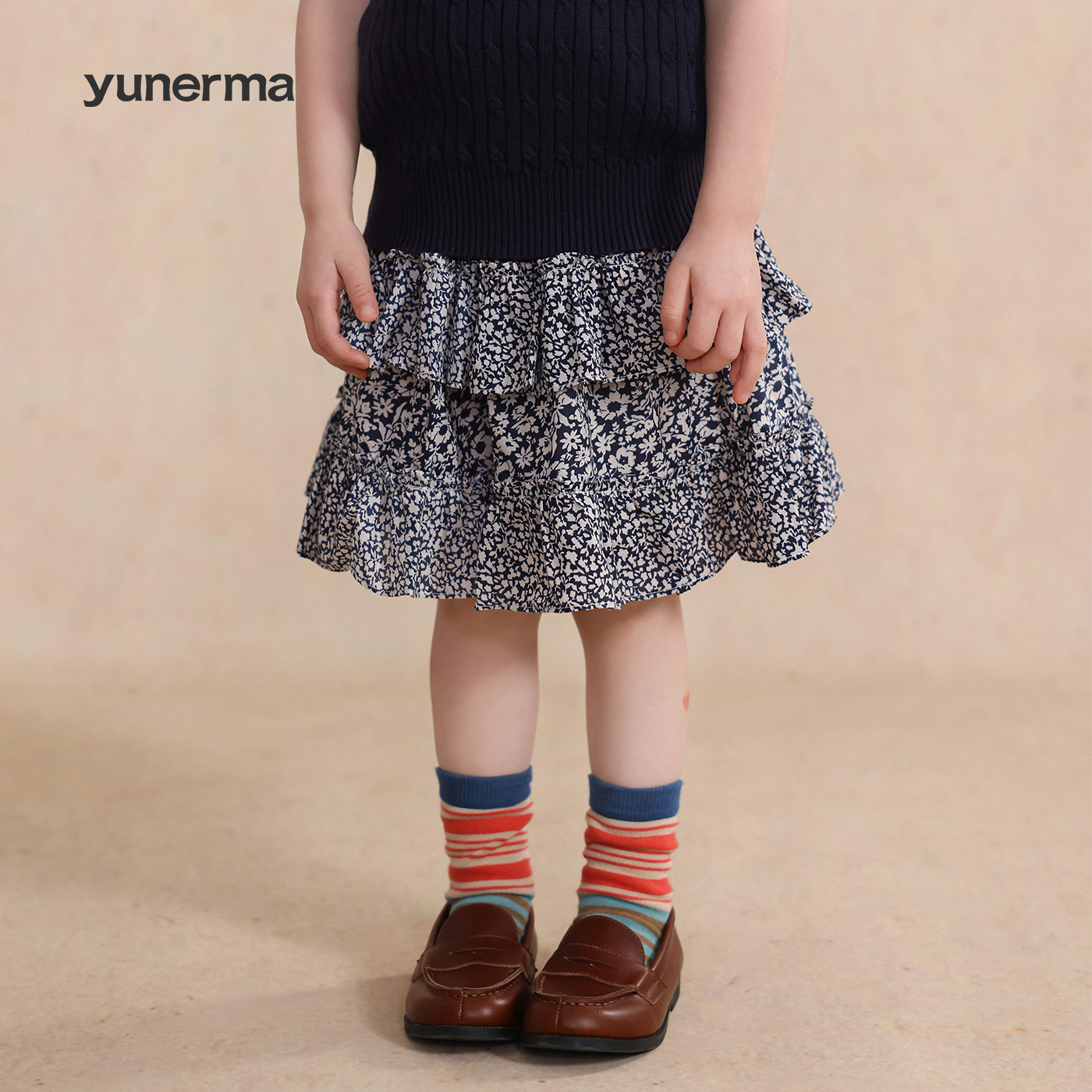 允儿妈女童春夏气质碎花半身裙宝宝幼儿园春季时髦蛋糕裙儿童裙子,童装/婴儿装/亲子装,半身裙,淘宝优惠券,粉丝福利购,淘宝优惠卷