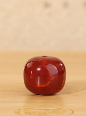 帝廷家！正品川料瓦西南红火焰牛血红老型珠散珠13.9*12.2mm353号