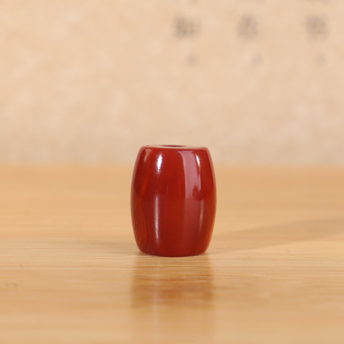 原矿川料南红散珠桶珠手链搭