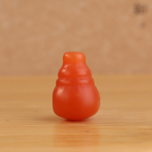 10.9mm 10.6 正品 保山南红柿子红佛头三通满肉少裂高品456号14.8