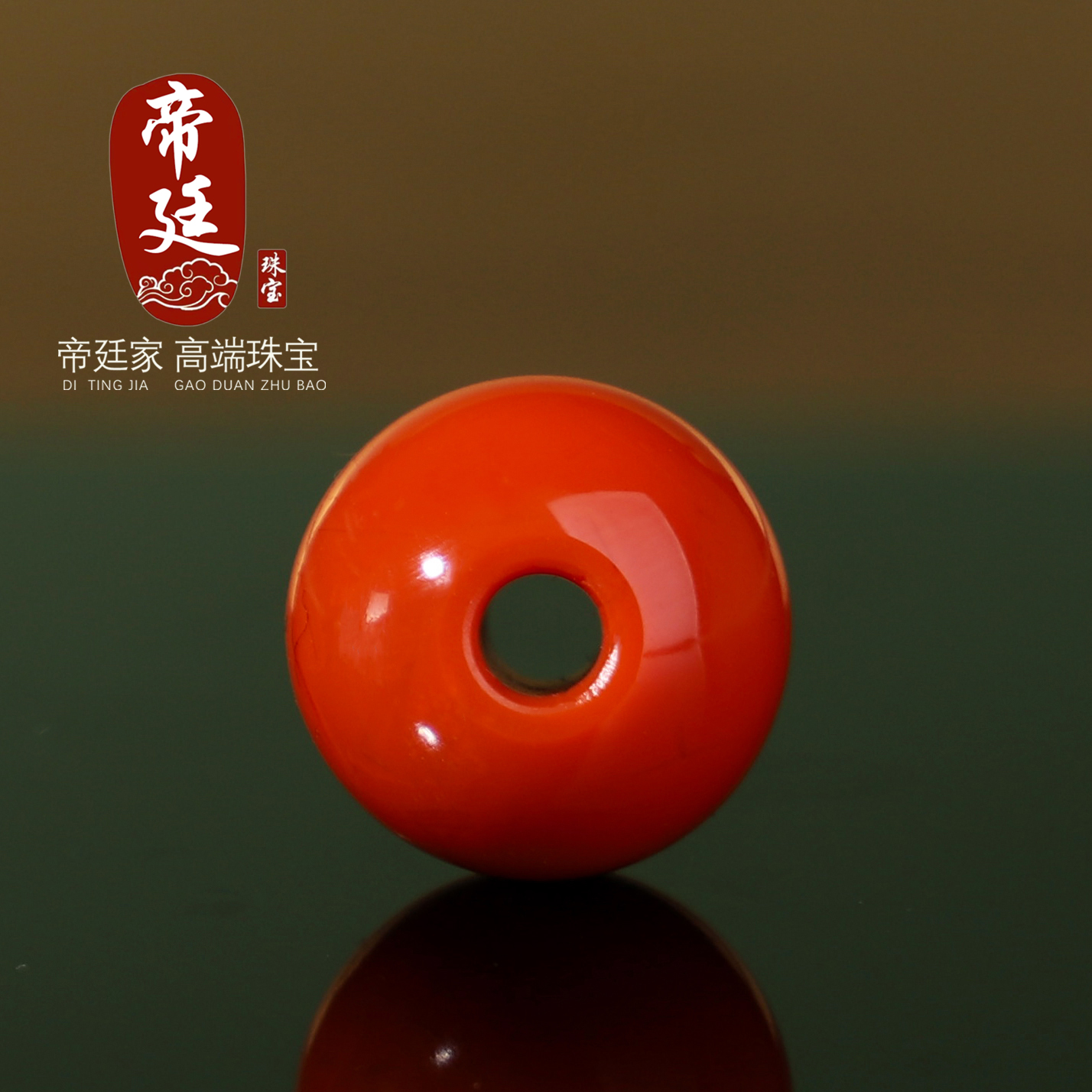 毕业级瓦西南红散珠大孔珠圆珠