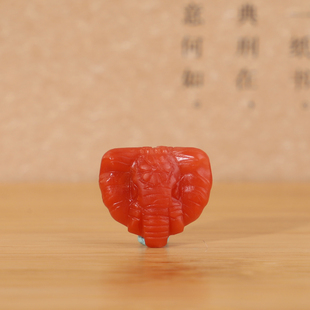 591号宽度15*对孔13.5mm。帝廷家正品瓦西南红柿子红象神背云配饰