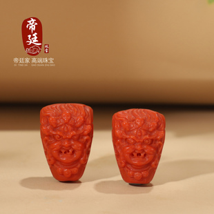 帝廷！天然川料瓦西南红大黑天三通 毕业级满色满肉品质精工雕刻