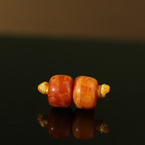 蜜蜡老蜡老型珠散珠高品质妖花