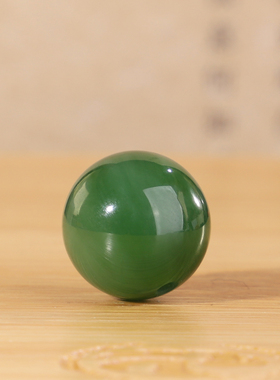 俄料碧玉圆珠散珠单颗珠子菠菜绿