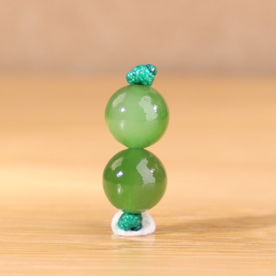 帝廷家!正品天然俄料碧玉阳绿色圆珠散珠对珠带猫眼效果357号6mm