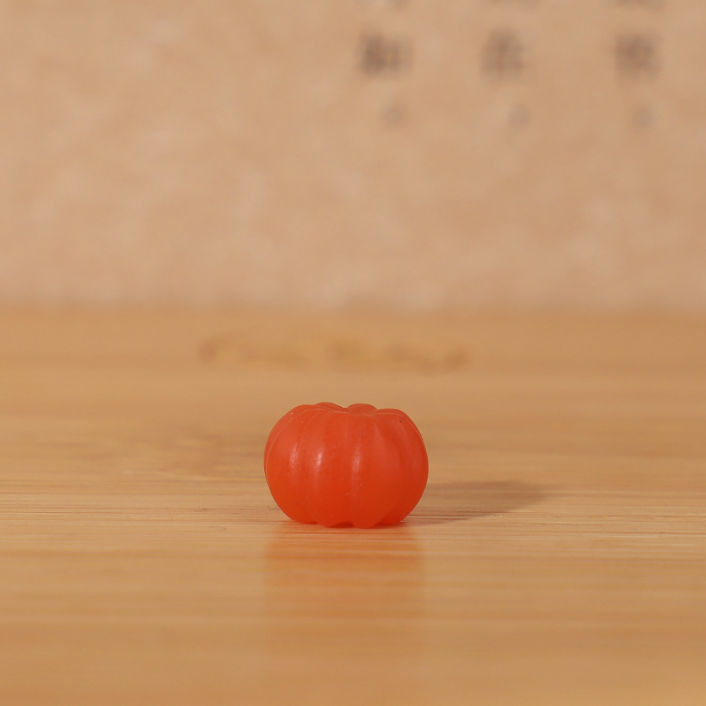 853号8.8*6.2mm*1颗。帝廷正品保山南红南瓜珠柿子红精品散珠单珠