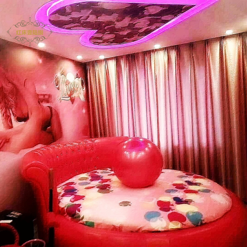 酒店电动床圆床水床情趣床民宿家具轻奢精品家用公寓床主题宾馆床