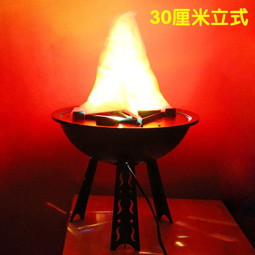 结婚电子仿真火盆灯中式婚礼道具