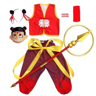 哪咤儿童服装同款主题表演出服敖丙全套男女孩小哪吒cos套装衣服