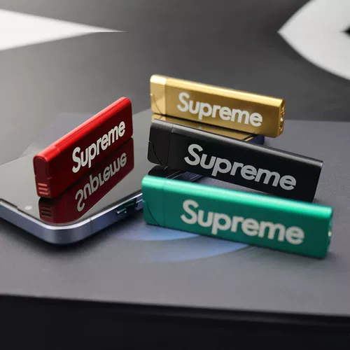 Брендовая ультратонкая маленькая зеленая зажигалка