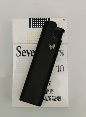 原创手作蝴蝶设计打火机直冲粉色火焰金属质感高级感点烟器ins风