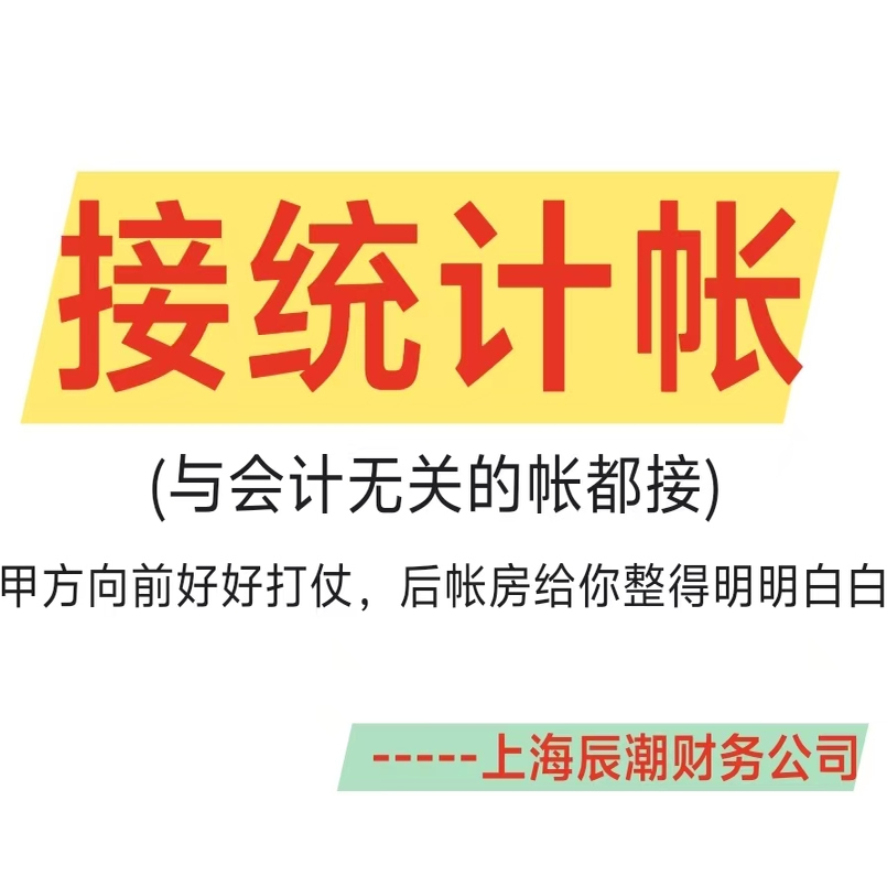 上海接统计账服务  算账做账数据报表成本账内账