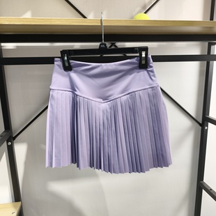 25春夏新款 百褶裙M美臀线跑步运动短裙防走光羽毛球高尔夫网球裙