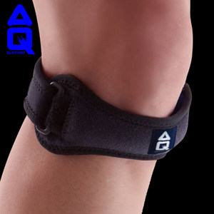 AQ护膝髌骨保护带篮球跑步专业运动膝盖关节加压薄款透气冰骨男女
