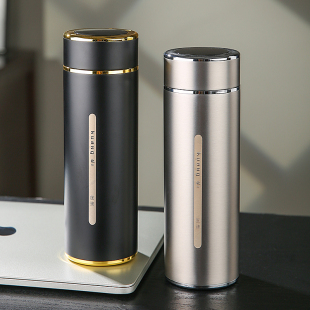 匡迪大容量316L男女士真空保温杯高档商务车载泡茶便携水杯子定制