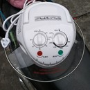 12升17升玻璃空气炸锅配件机头可视家用直径31.5CM适合老人用操作