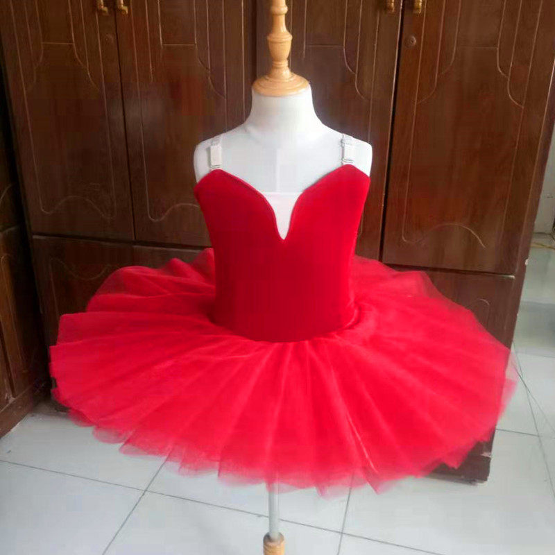 专业儿童芭蕾舞纱裙演出服天鹅湖芭蕾舞蓬蓬裙TUTU裙小天鹅表演服