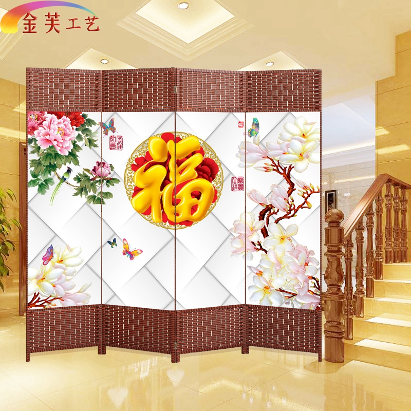 家用屏风遮挡可折叠隔断房间客厅