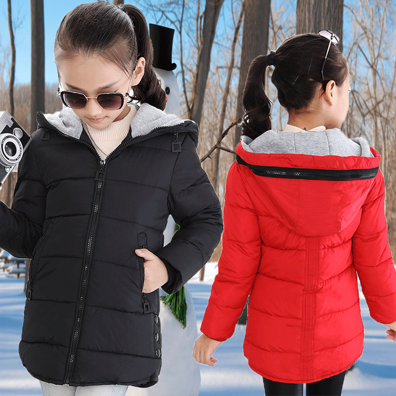 Manteau pour fille en flanelle - Ref 2164298 Image 1