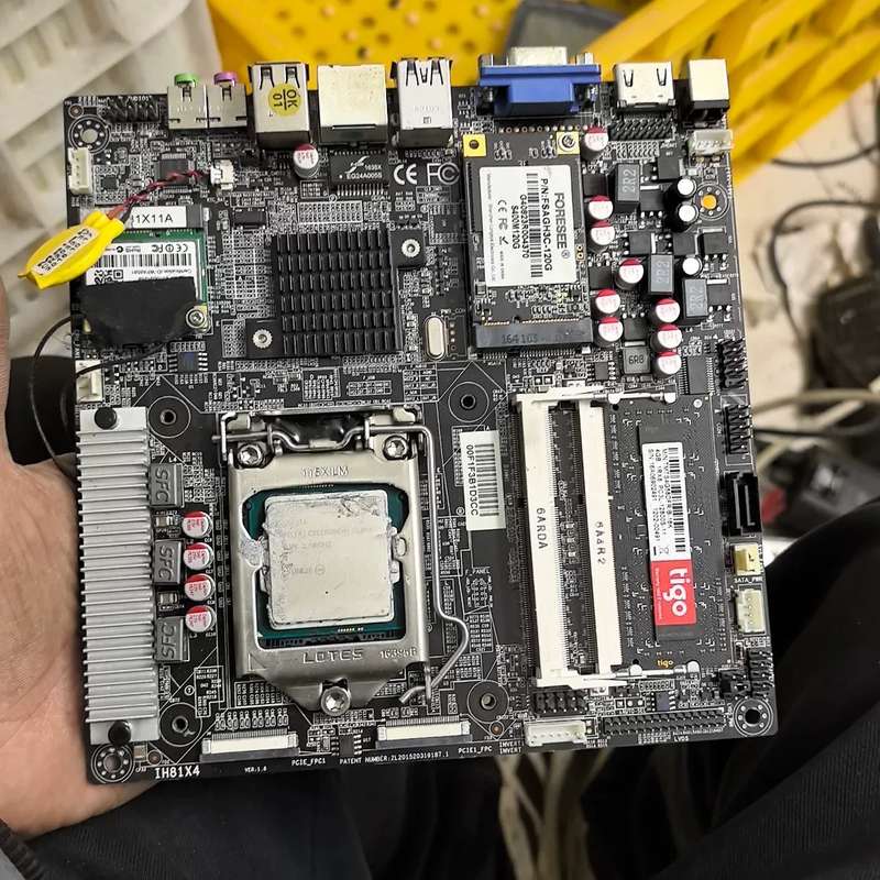 议价itx-h81双内存卡槽 一体机主板 工控机主板图片