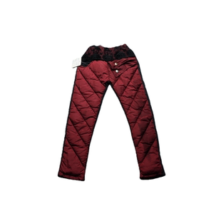 百搭夹棉保暖撞色纯色洋气小童休闲裤 外贸原单女童春秋新款 时尚