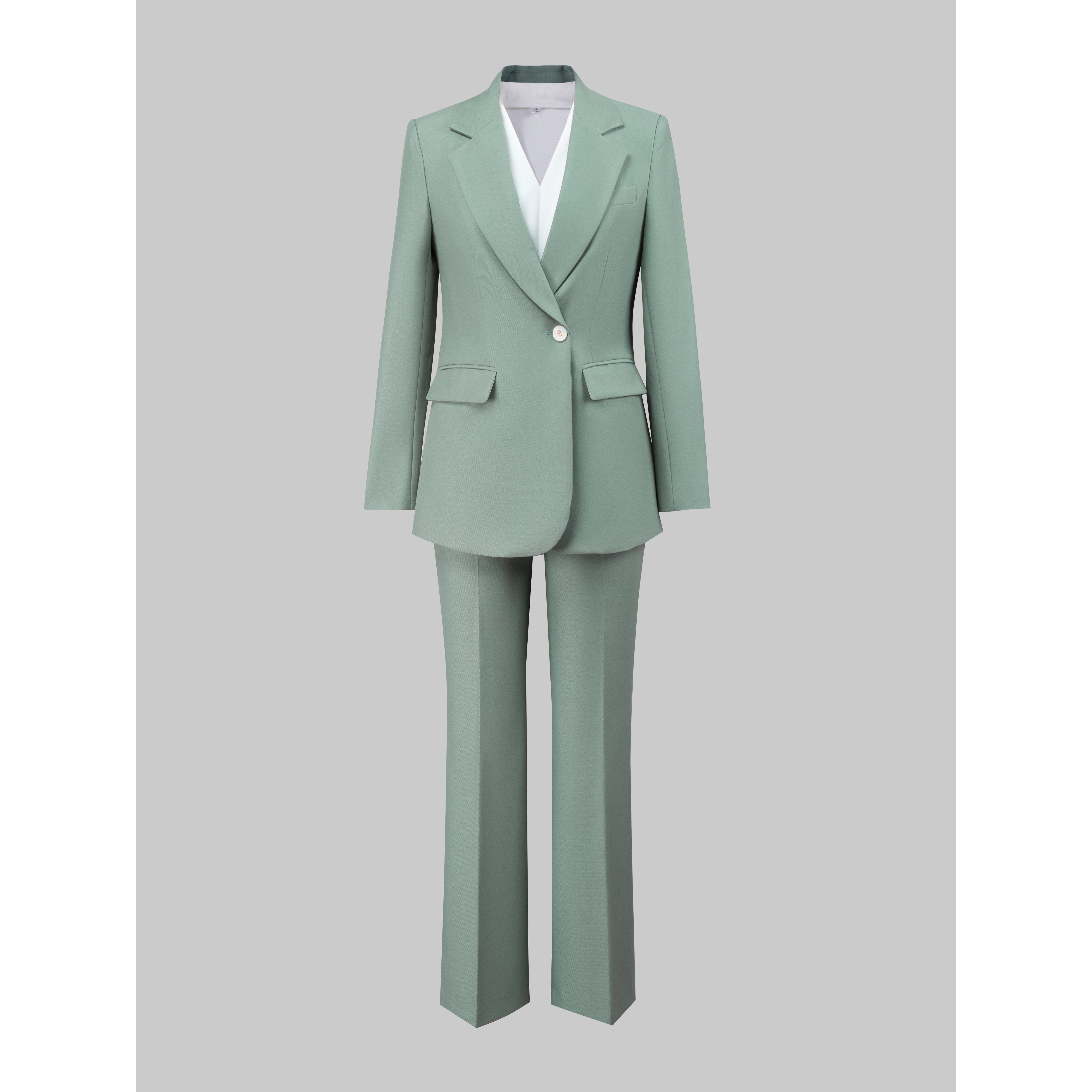 女西装套装高级感职业正装网红时尚小西装修身气质洋气休闲纯色