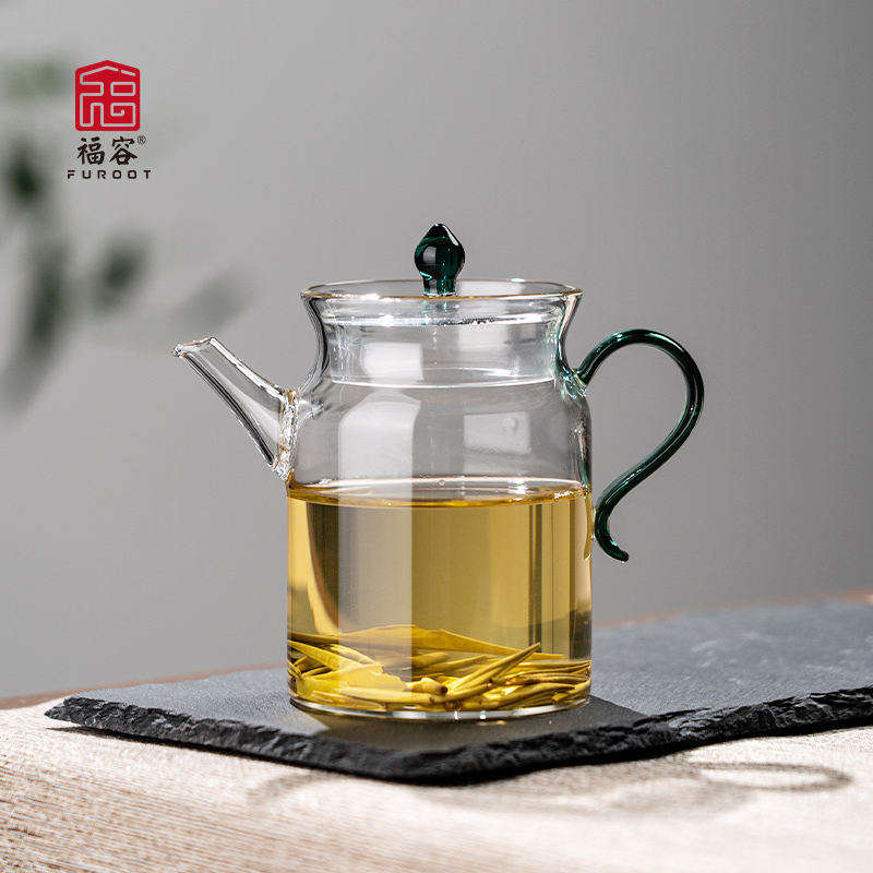 福容进口高硼硅玻璃小茶壶