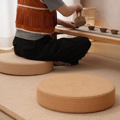 高弹透气棉绳坐垫久坐不塌