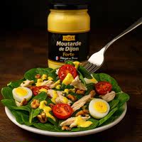 Dijon mustard sauce, Ossa, French imported yellow mustard from Dazang, is a home French-style sushi, salad and fried chicken dipping sauce thumbnail 7
